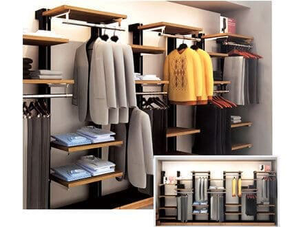 Tekstil ve Giyim Raf Sistemleri