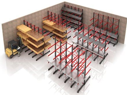 Konsol Kollu Raf Sistemleri